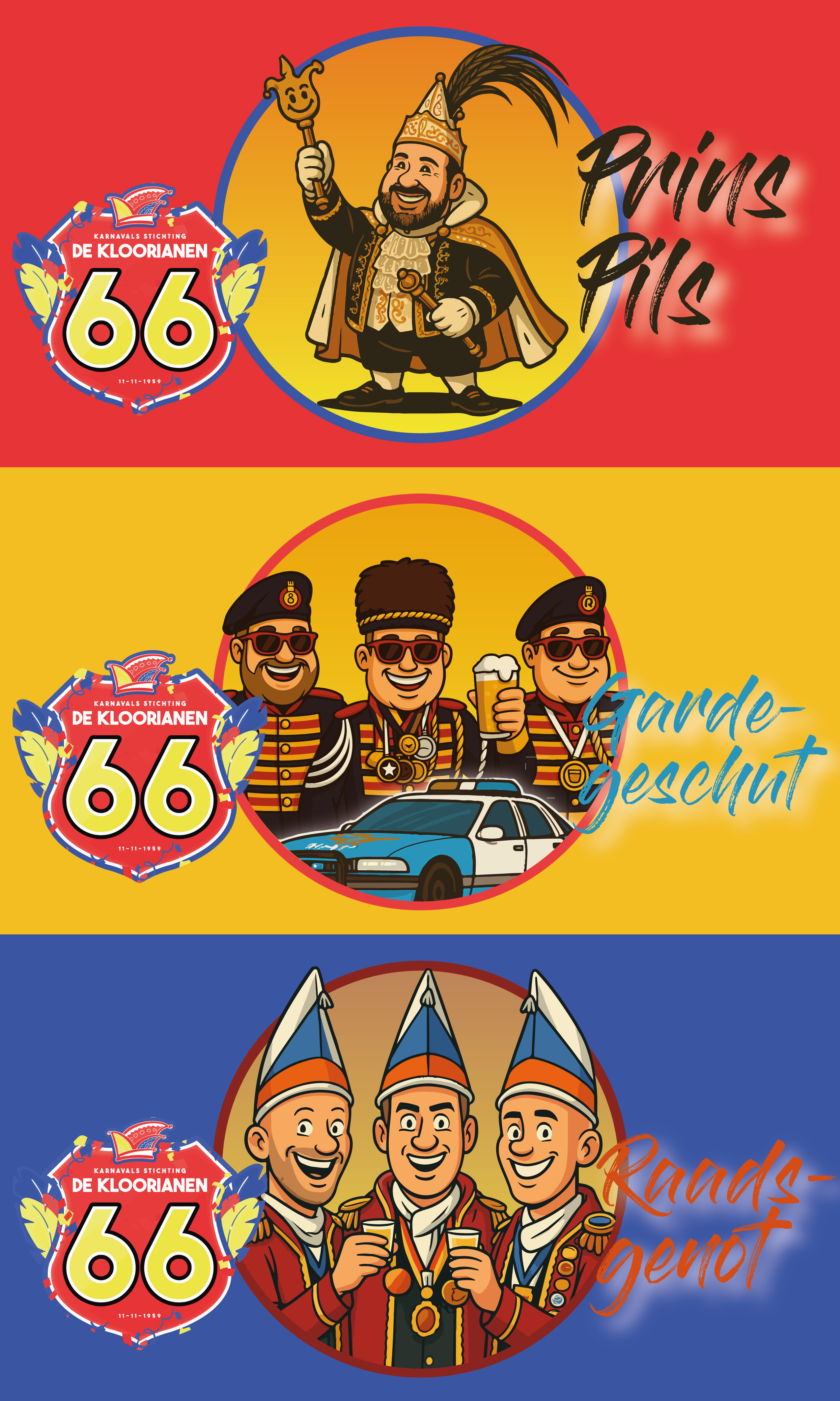 Raadsgenot, Gardegeschut en Prins Pils!